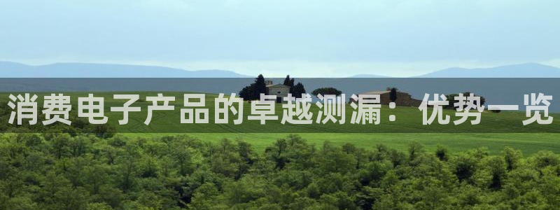 凯发k8官网手机客户端|消费电子产品的卓越测漏:优势一览